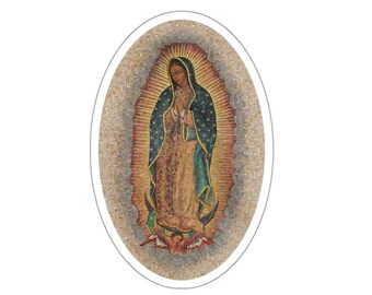 Our Lady Of Guadalupe Sticker - Mexican Religious Decal For Car, Motorcycle, Auto 5 thumbnail image