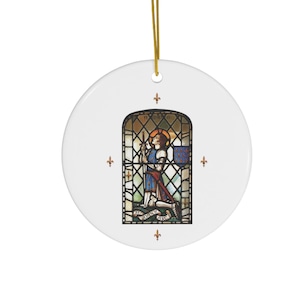 Saint Joan of Arc Christmas Ornament