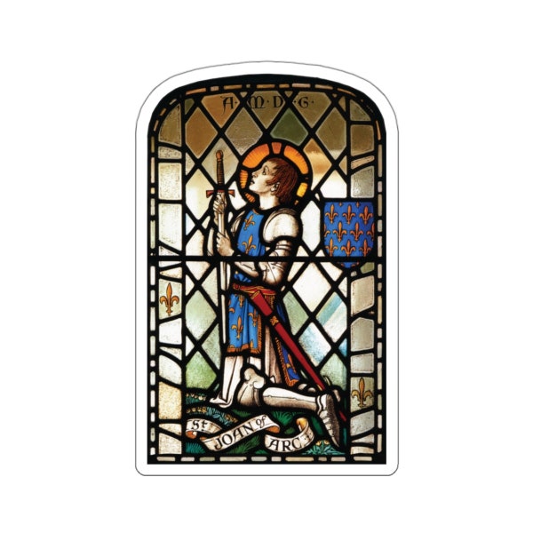 Catholic Saint Joan of Arc Sticker