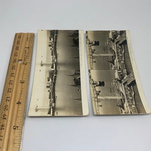 1933 Sky Ride Tower Chicago World Fair Lot of 3 Stereoscope/Stereograph Cards A Century of Progress Memorabilia, Keystone View Company image 9