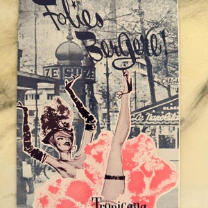 Vintage Tropicana Las Vegas Folies Bergere Program | 1950s Show Guide, Mid Century Modern Casino Ephemera, Cabaret Revue