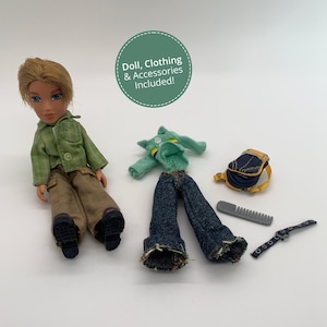 Vintage 2003 Lil Bratz Boyz Cameron Doll with Original Accessories and Clothing | Early 2000s Toys, MGA Dolls