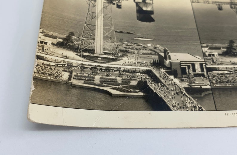 1933 Sky Ride Tower Chicago World Fair Lot of 3 Stereoscope/Stereograph Cards A Century of Progress Memorabilia, Keystone View Company image 6