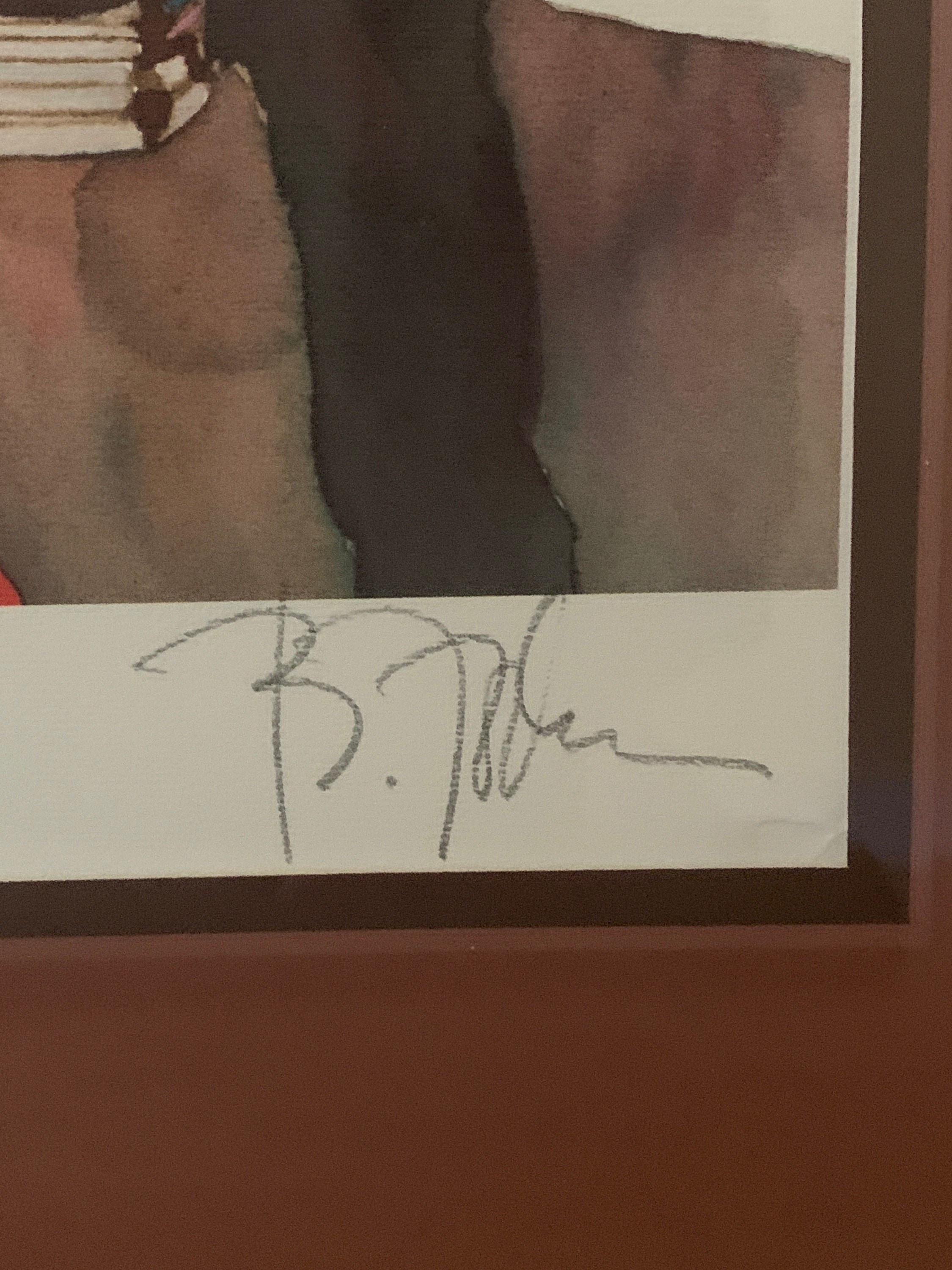 Signed Lithograph Print by Renowned Artist Bart Forbes