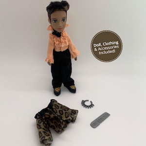 Vintage 2004 Lil Bratz Boyz Mikko Dance Floor Funk Doll with Formal Attire and Accessories | Early 2000s Toys, MGA Dolls