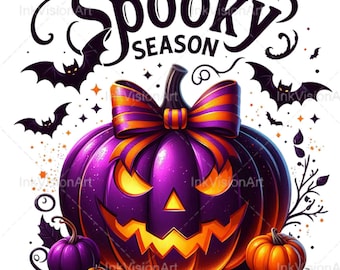 Spooky Season Png, Retro Halloween Png, Pumpkin Png, Halloween Png, Spooky Halloween png, Halloween Shirt Design, Spooky Png Sublimation