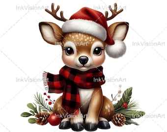 Christmas Reindeer PNG , Reindeer PNG, Christmas PNG, Christmas Svg, Christmas Reindeer Svg, Reindeer Svg, Christmas Decor, Sublimation