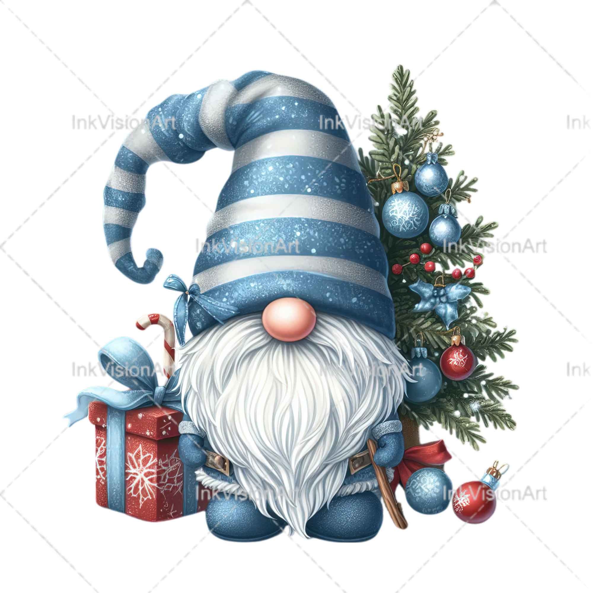 Christmas Gnome PNG Winter Gnome PNG Gnome PNG Gnome Decor - Etsy