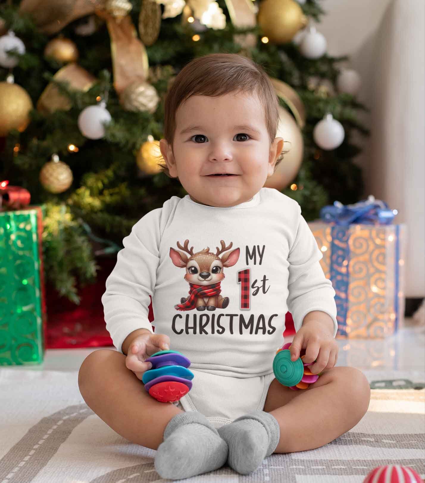 My First Christmas PNG , Reindeer PNG, Christmas PNG, My First Christmas Svg, Reindeer Svg