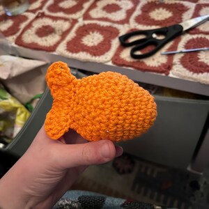 Crochet Fish Cat Toy