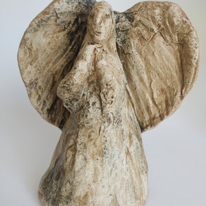 Ceramic angel figurine