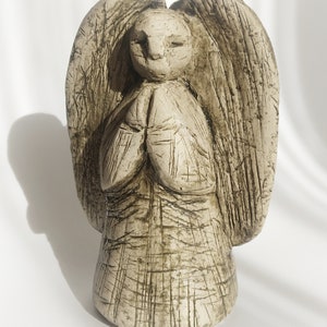 Ceramic angel figurine