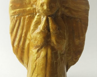 Ceramic angel figurine