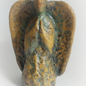 Ceramic angel figurine