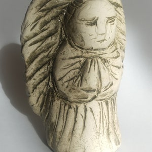Ceramic angel figurine