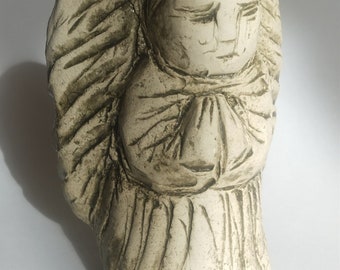 Ceramic angel figurine
