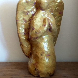 Ceramic angel figurine