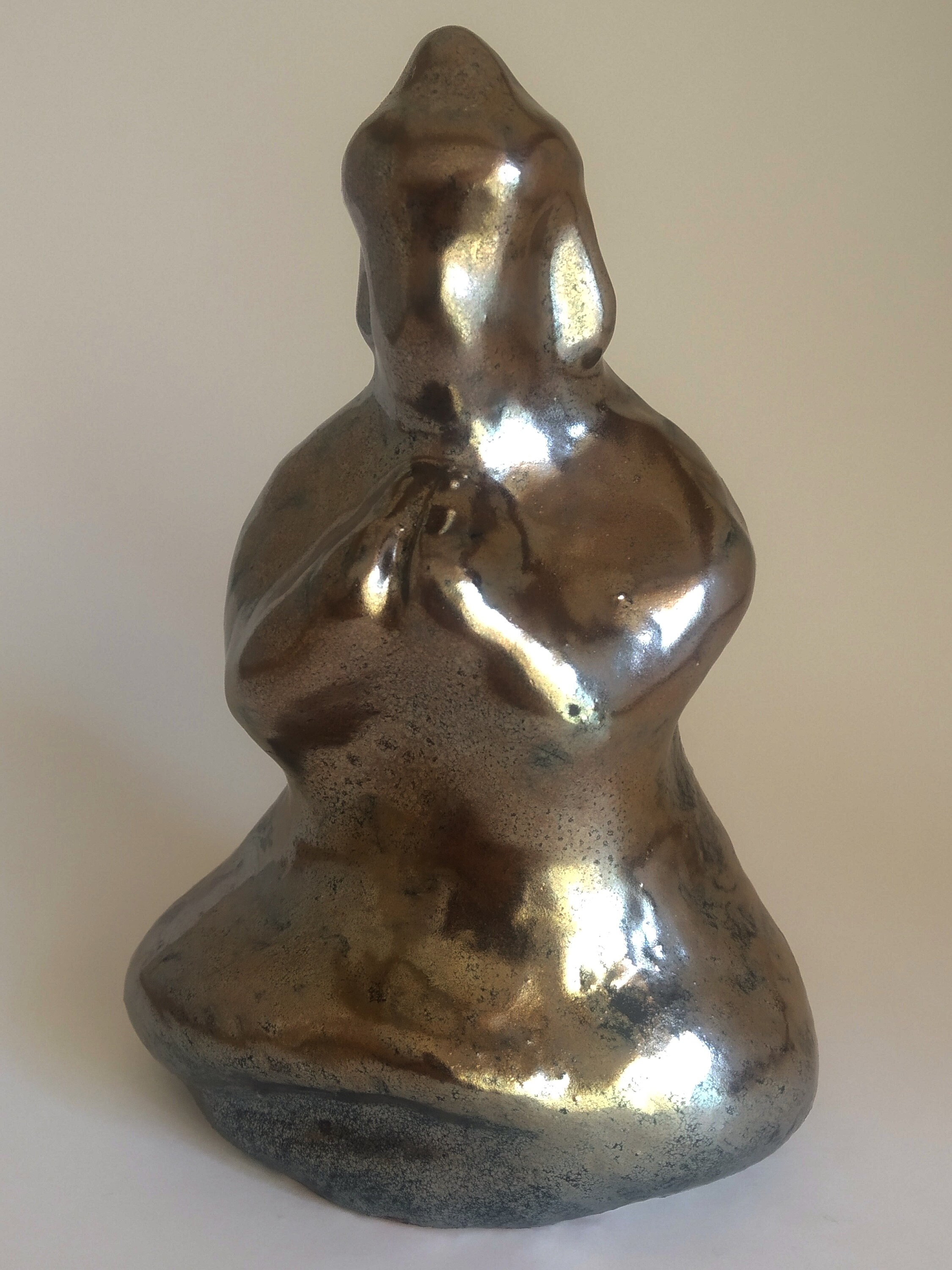 Ceramic Buddha figurine