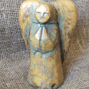 Ceramic angel figurine