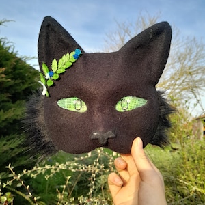 Therian Black Cat Mask