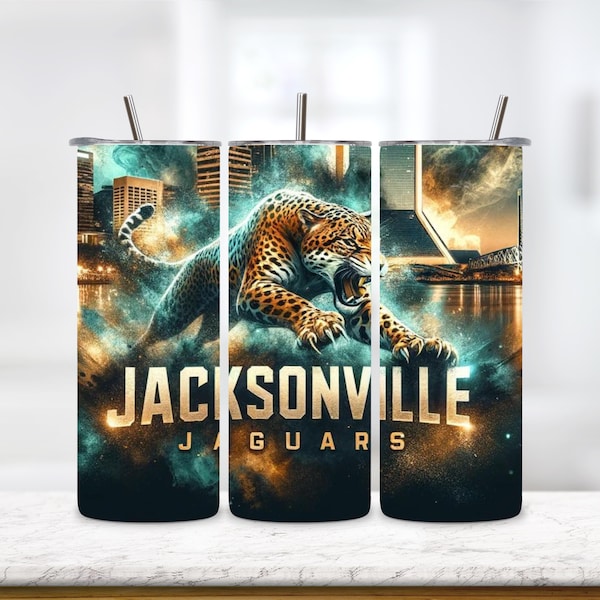 Jaguar Tumbler Wrap | Jaguar Tumbler Wrap PNG | Football Tumbler Wrap | PNG Tumbler Wrap | Sport Tumbler Wrap