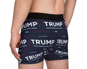 Trump 2024 Make America Great Again MAGA All-over boxershort voor heren