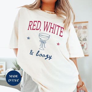 Grappige Fourth of July shirt Independence Day Tee patriottische shirt rood wit en blauw top brutaal 4 juli shirt party outfit BBQ-T-shirt voor zomer