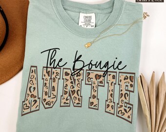 Bougie Auntie Shirt Bougie Auntie Gift for Bougie Auntie Shirts Auntie Gift for Boujee Aunt ladies tees Funny Shirts for Women Mothers Day