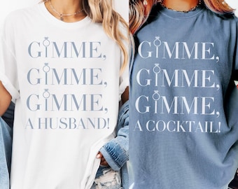 Bachelorette Matching Shirts Funny Custom Bridesmaid Tee ABBA Themed Bachelorette Tee Bridal Party Shirt Bachelorette Weekend Tee