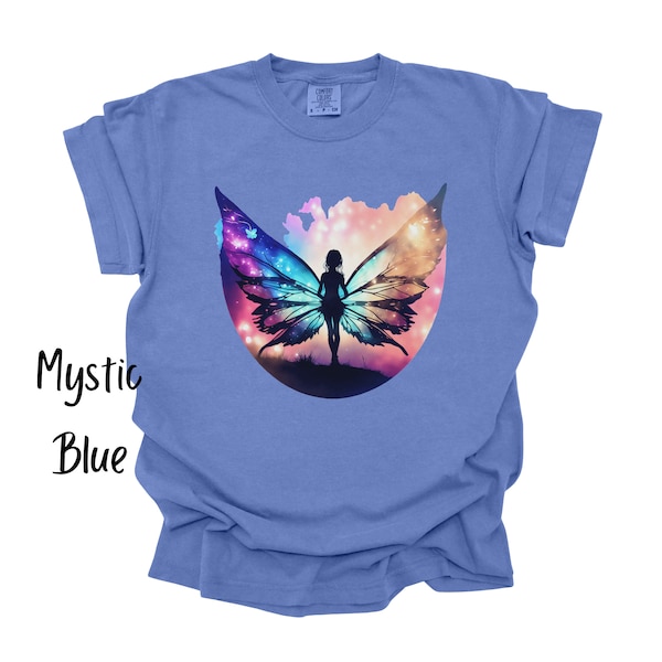 Whimsical Ladies Tee,Fairy Wings Shirt,Angel Wings Shirt,Fairycore Shirt,Dark Academia Shirt,Boho Shirt,Womens Tees,Plus Size Available