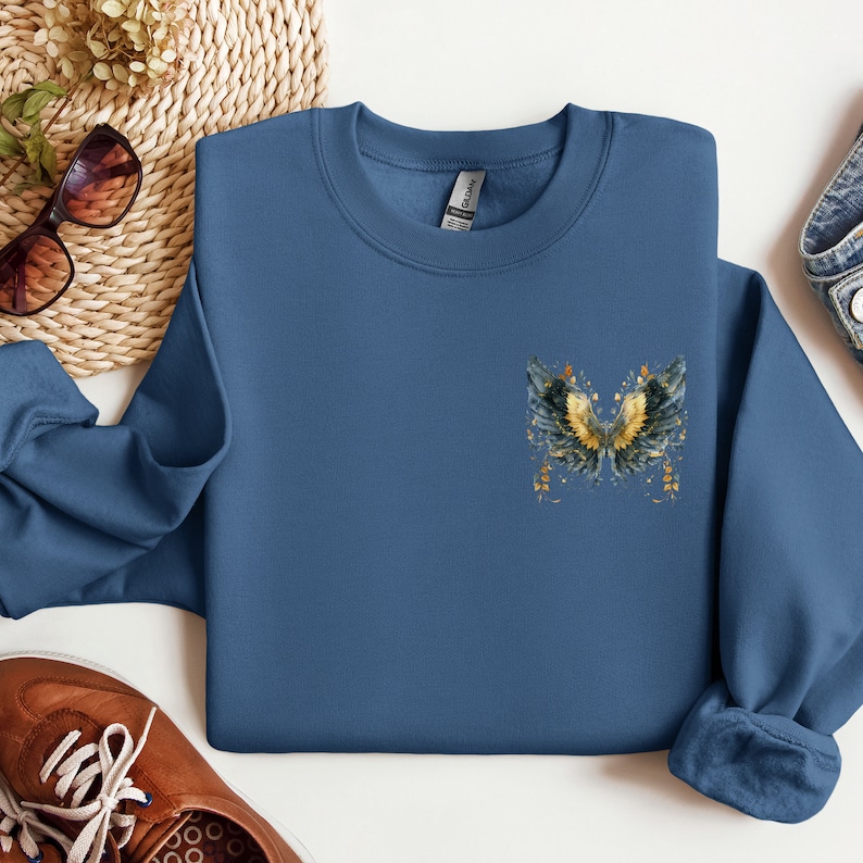 Pretty Boho Sweatshirt Cottagecore CLothing Comfy Loungewear Cozy Sweatshirt for WOmen OVersized Hoodie Whimsical Shirts Cottage core Shirt