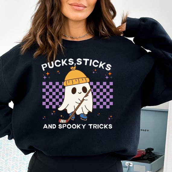 Hockey Halloween Shirthockey Halloween Sweatshirthalloween Shirt