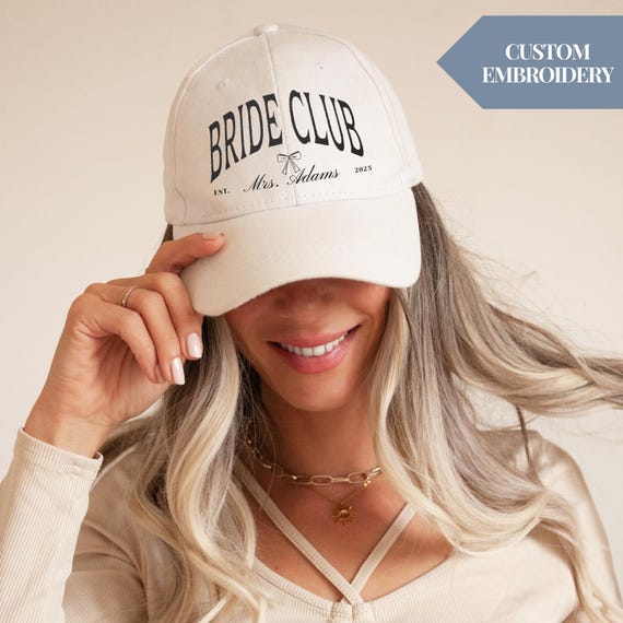 Bride Hat Wedding Party Hat Bridal Accessory Bridal Shower  display picture 1
