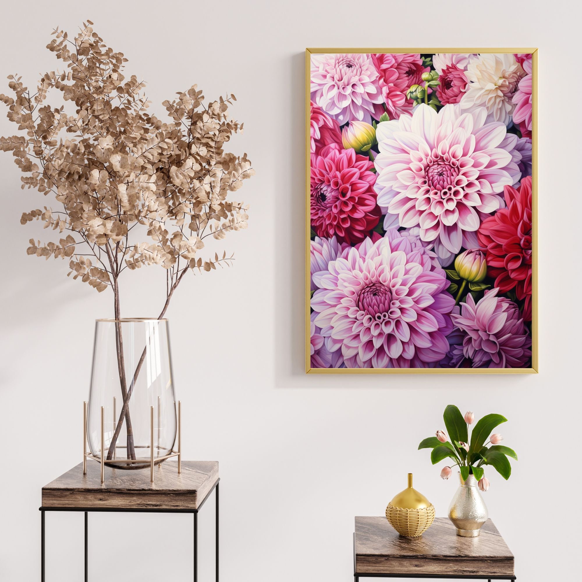 Vibrant Dahlia Bouquet Arrangement preview 5