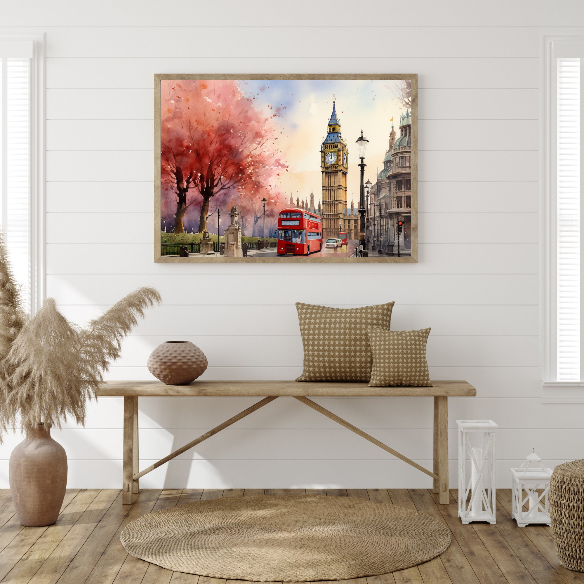 London Icons Watercolor preview 4