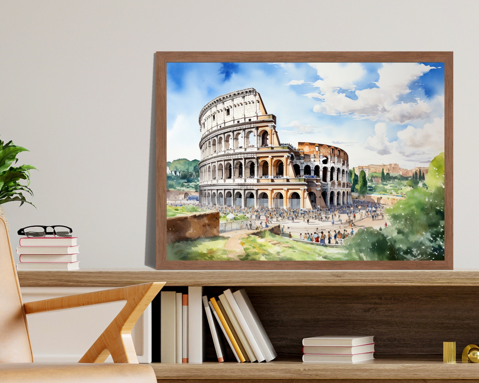 Ancient Colosseum Roman Scene preview 2