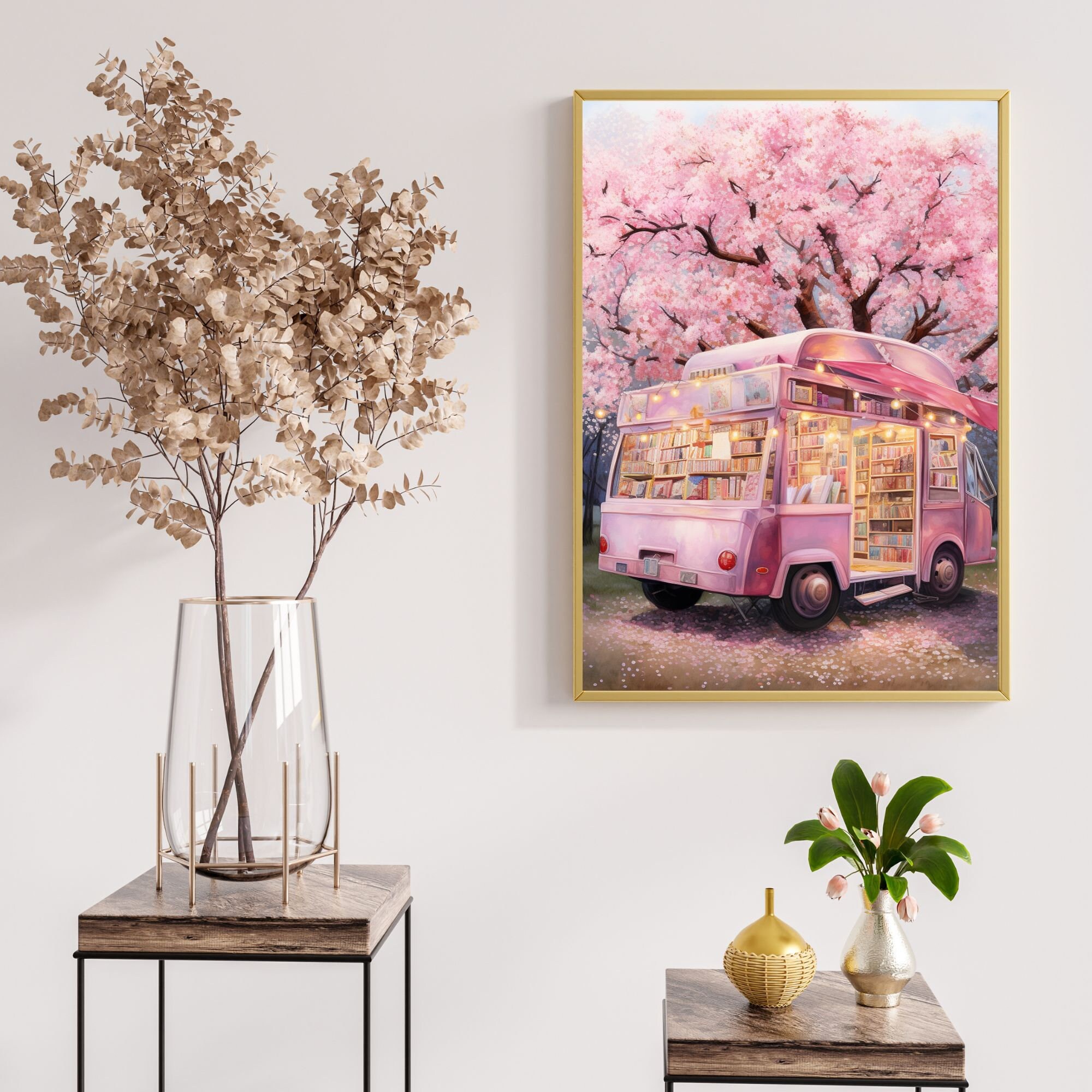 Pink Book Truck Blossoms preview 5