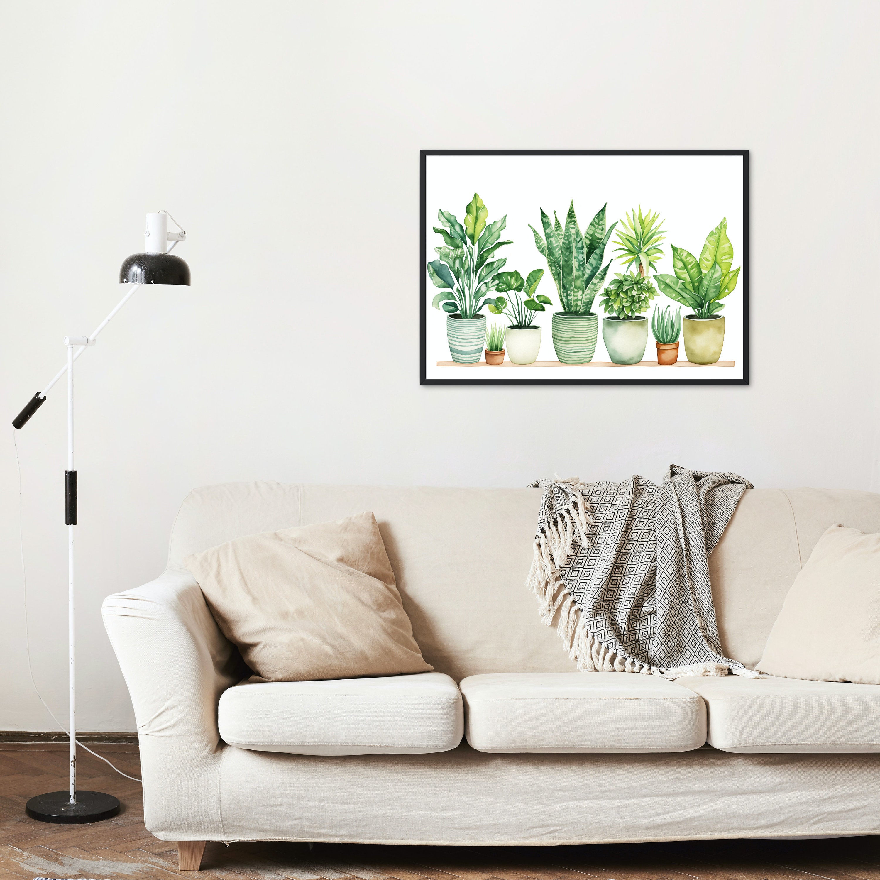 Lush Potted Houseplant preview 5