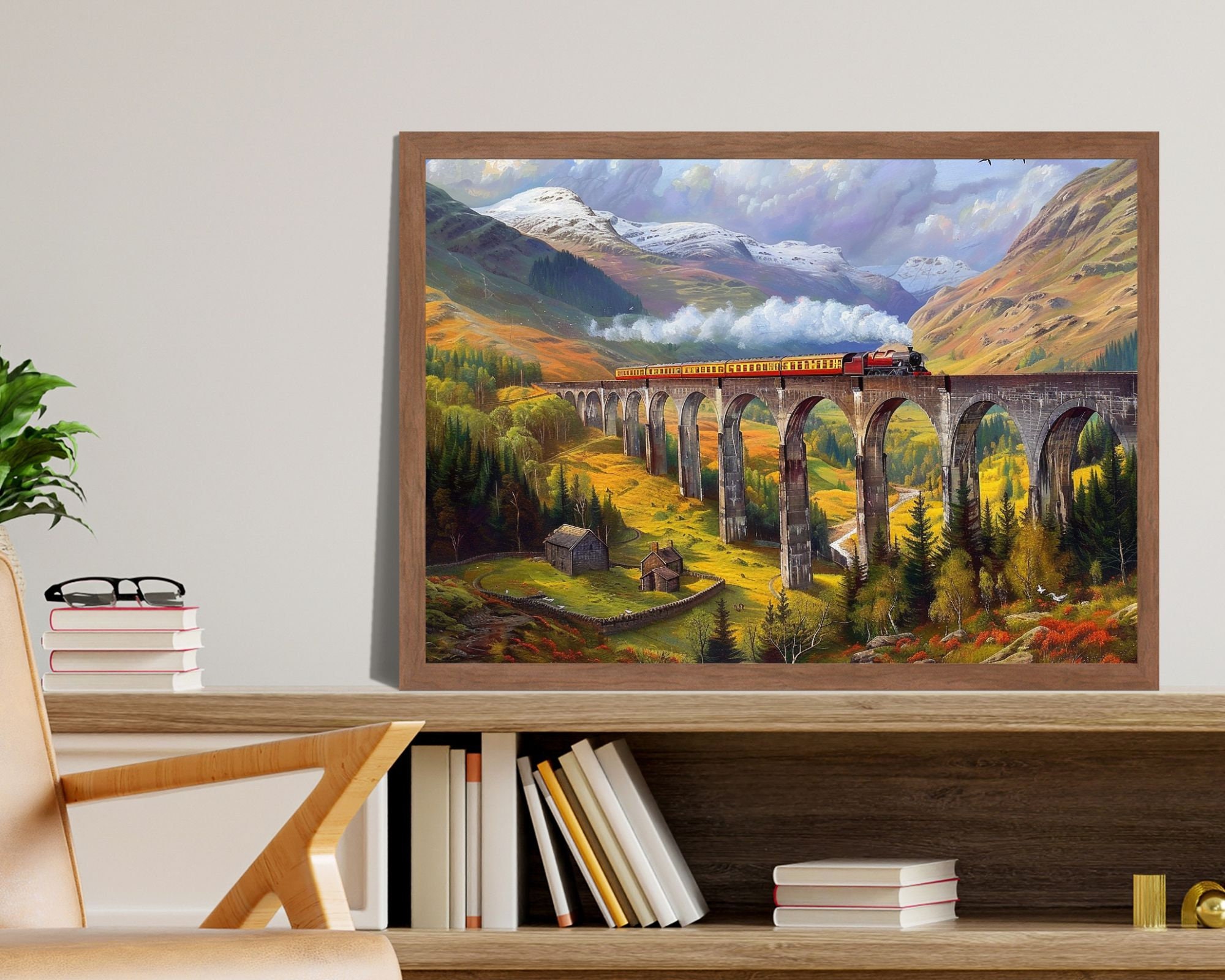 Misty Glenfinnan Viaduct Scene preview 2