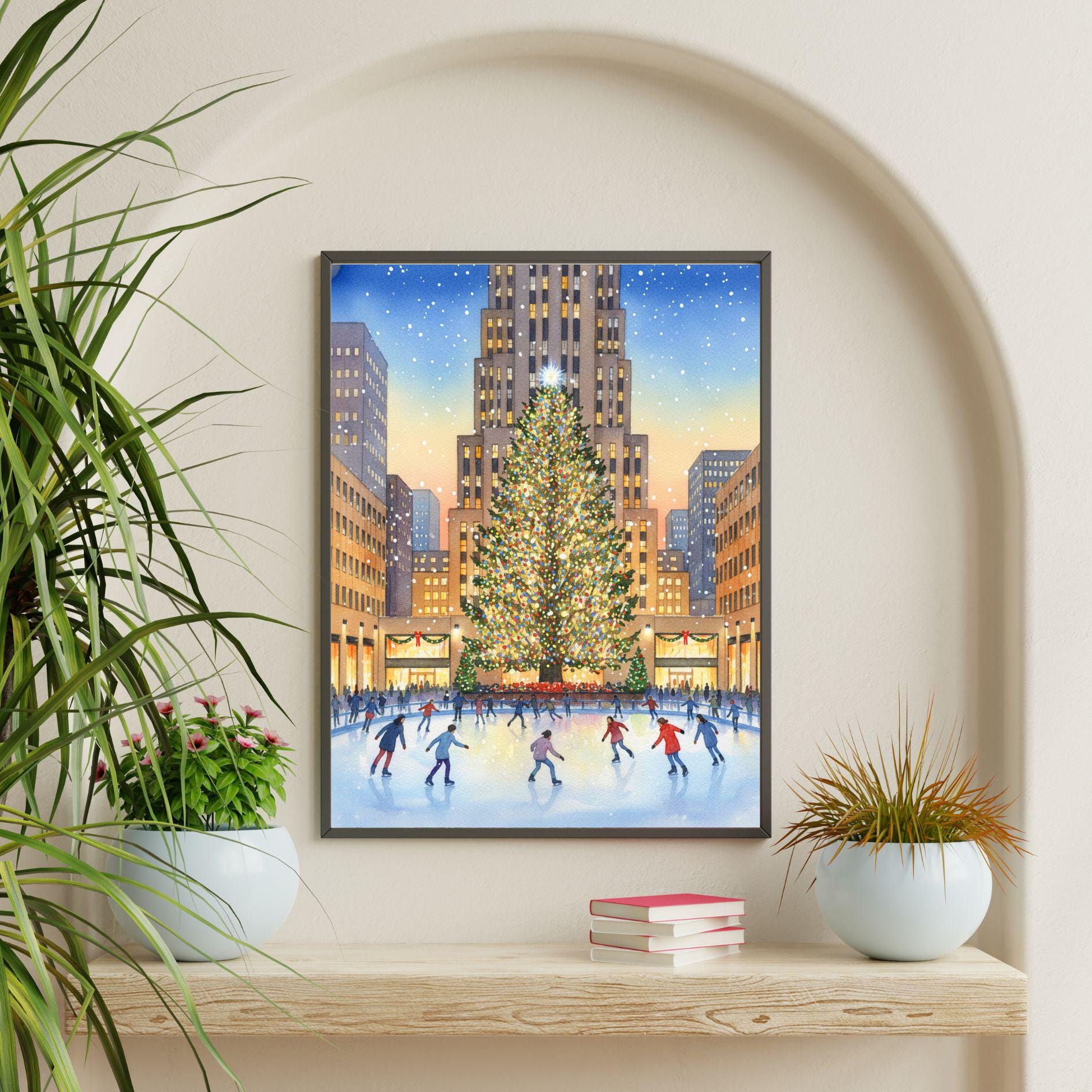 NYC Rockefeller Christmas preview 2