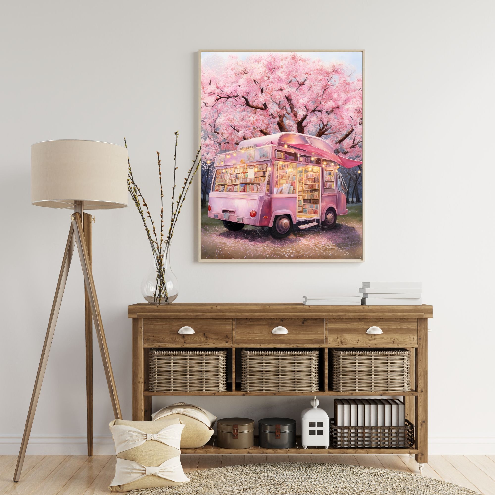 Pink Book Truck Blossoms preview 2
