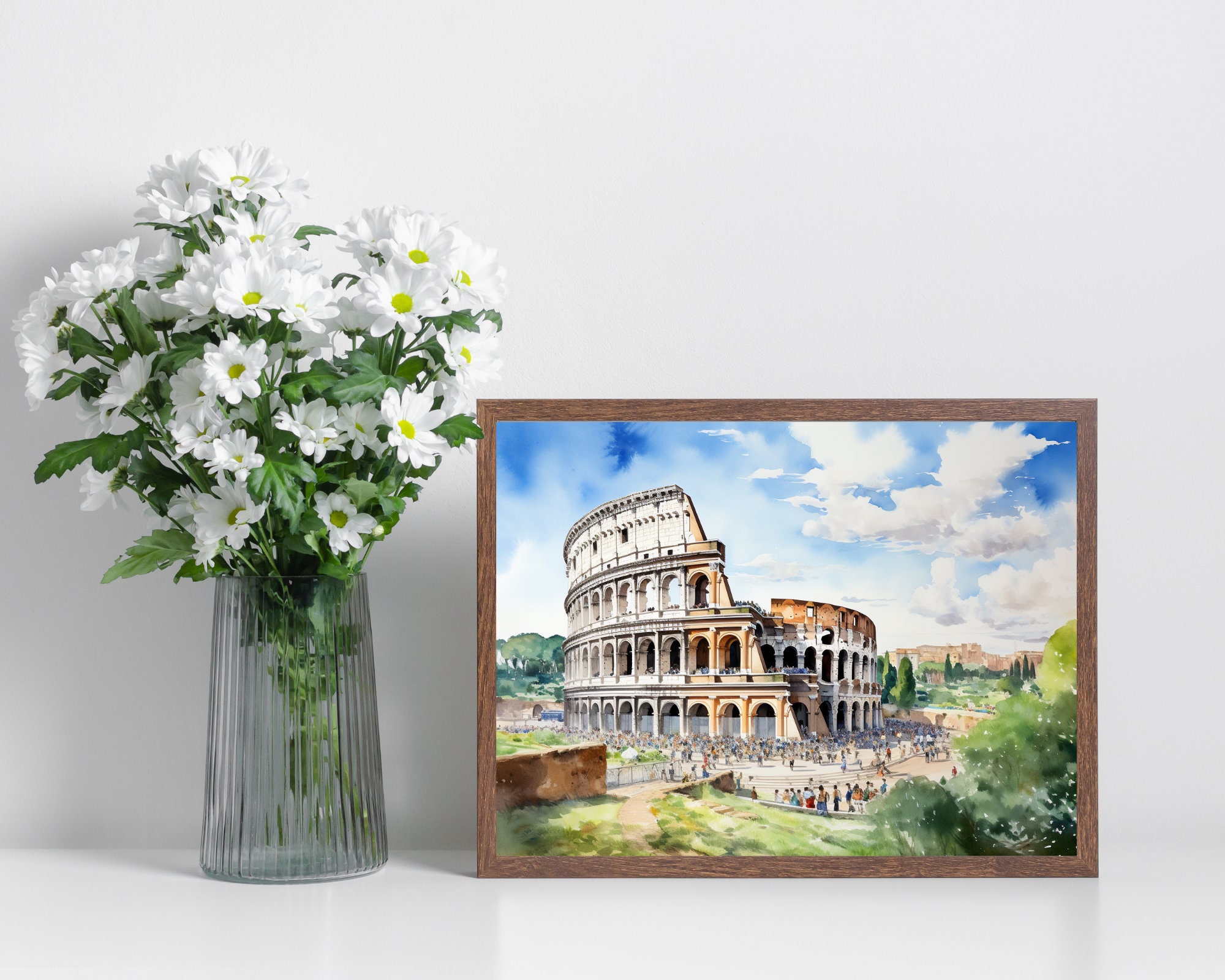 Ancient Colosseum Roman Scene preview 3