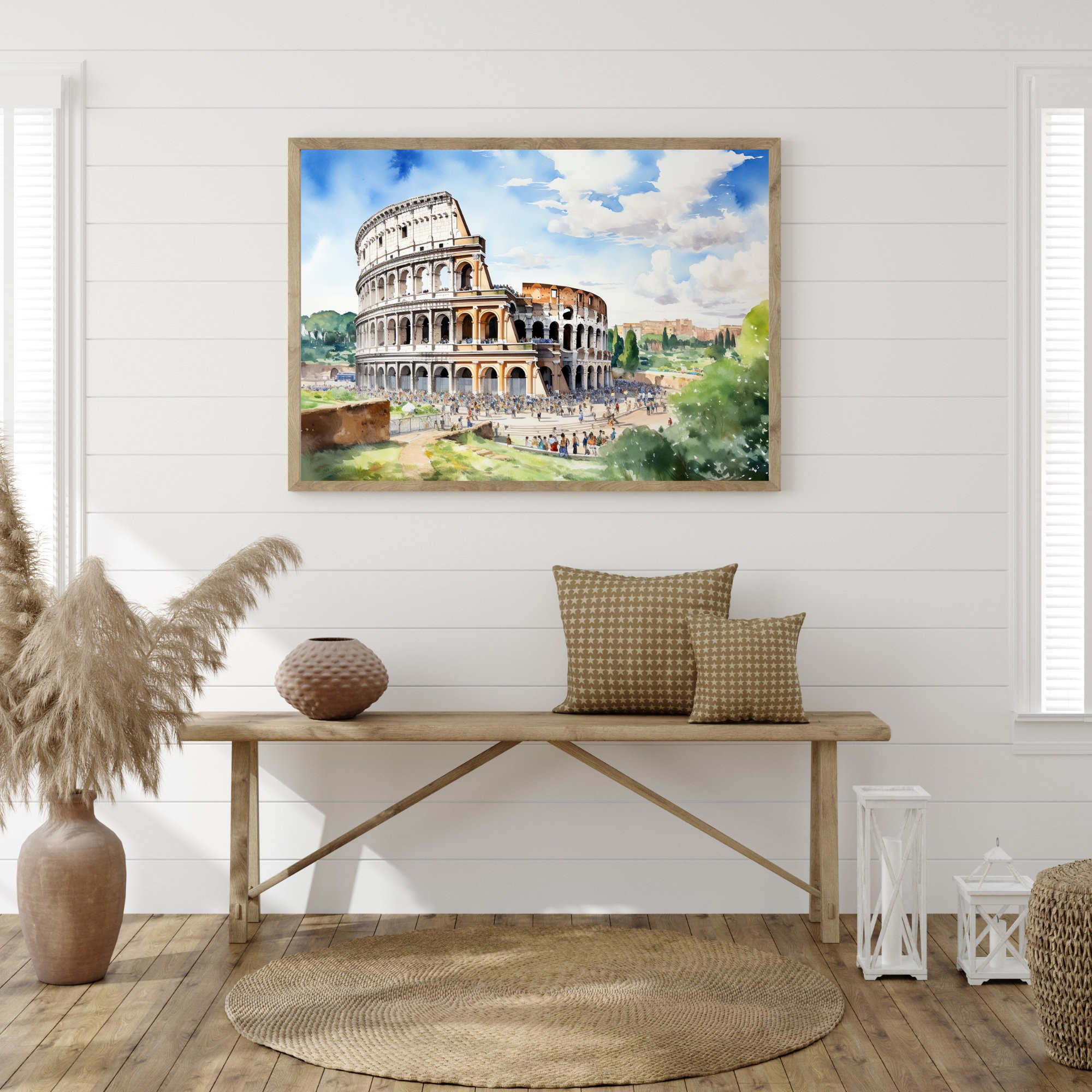 Ancient Colosseum Roman Scene preview 4