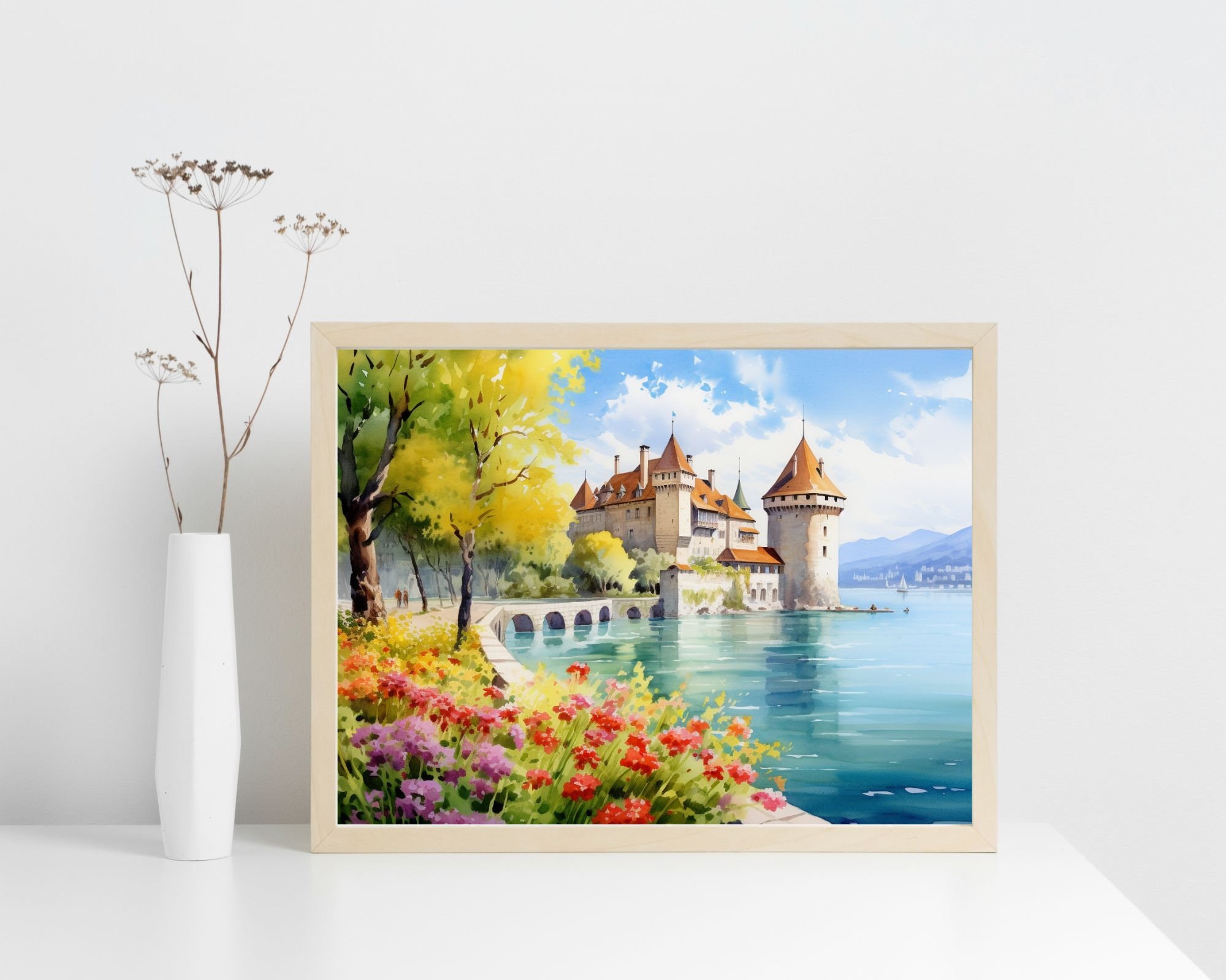 Lake Geneva Chillon Castle preview 5
