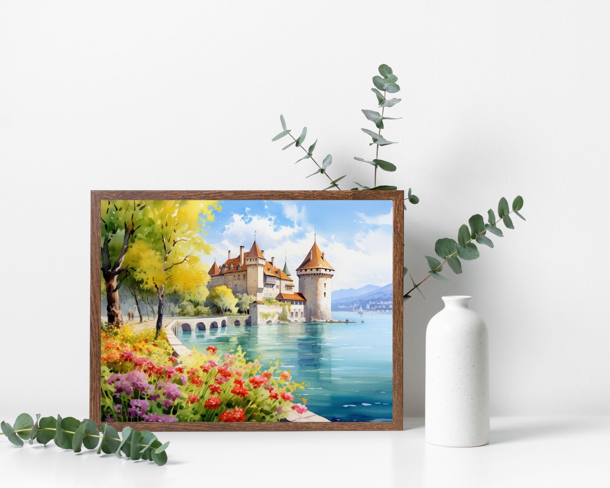 Lake Geneva Chillon Castle preview 3