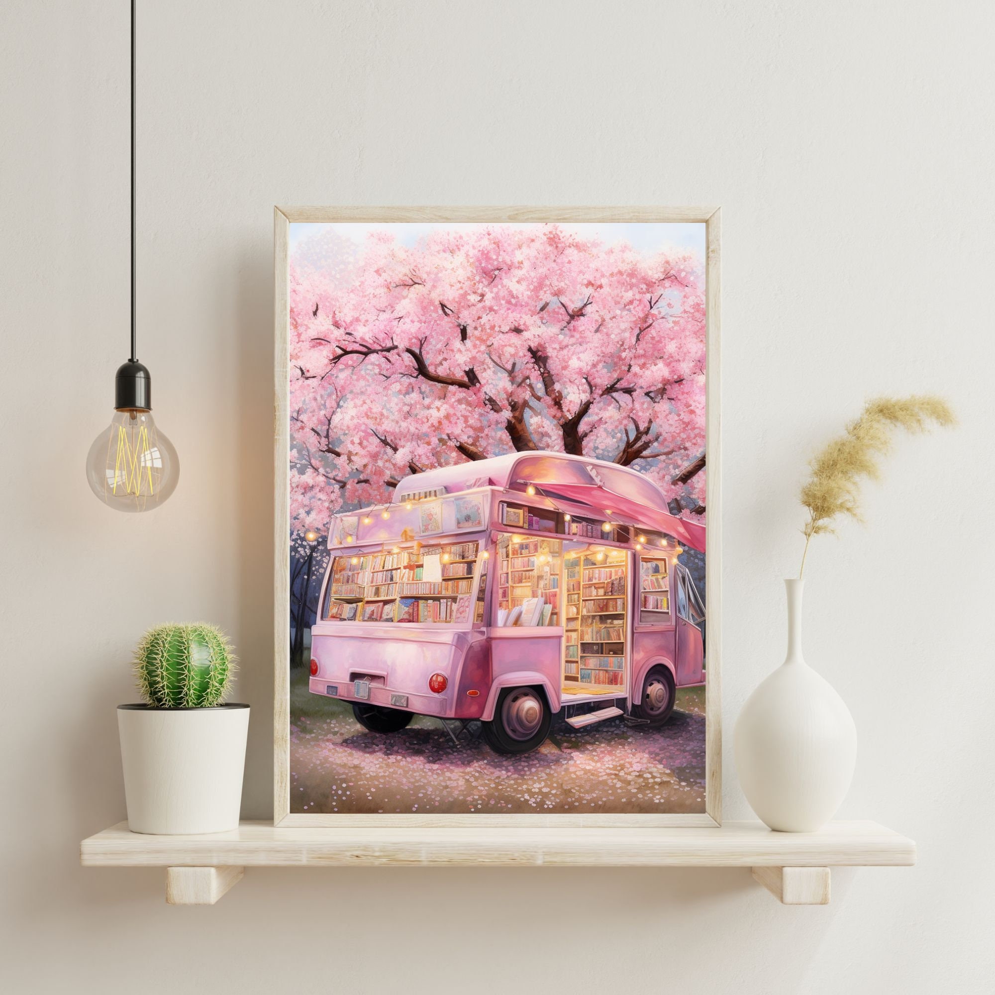 Pink Book Truck Blossoms preview 3