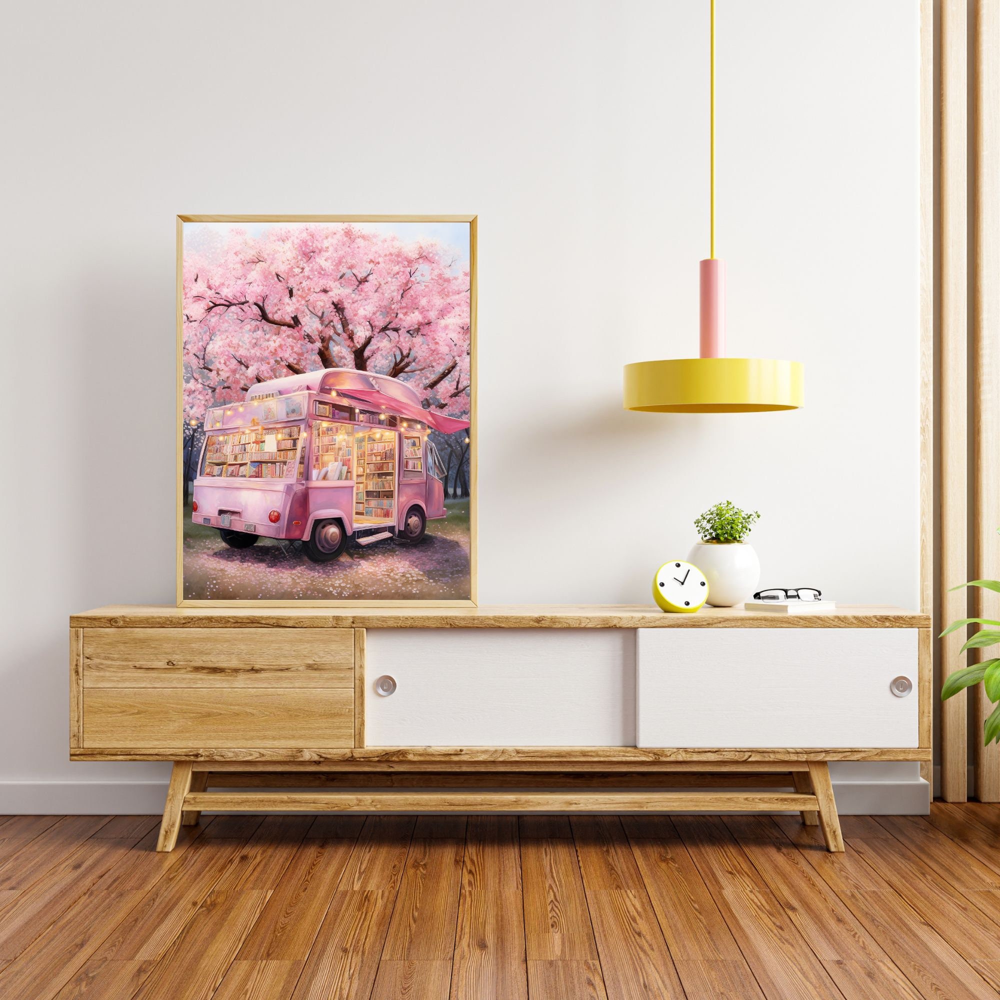 Pink Book Truck Blossoms preview 4