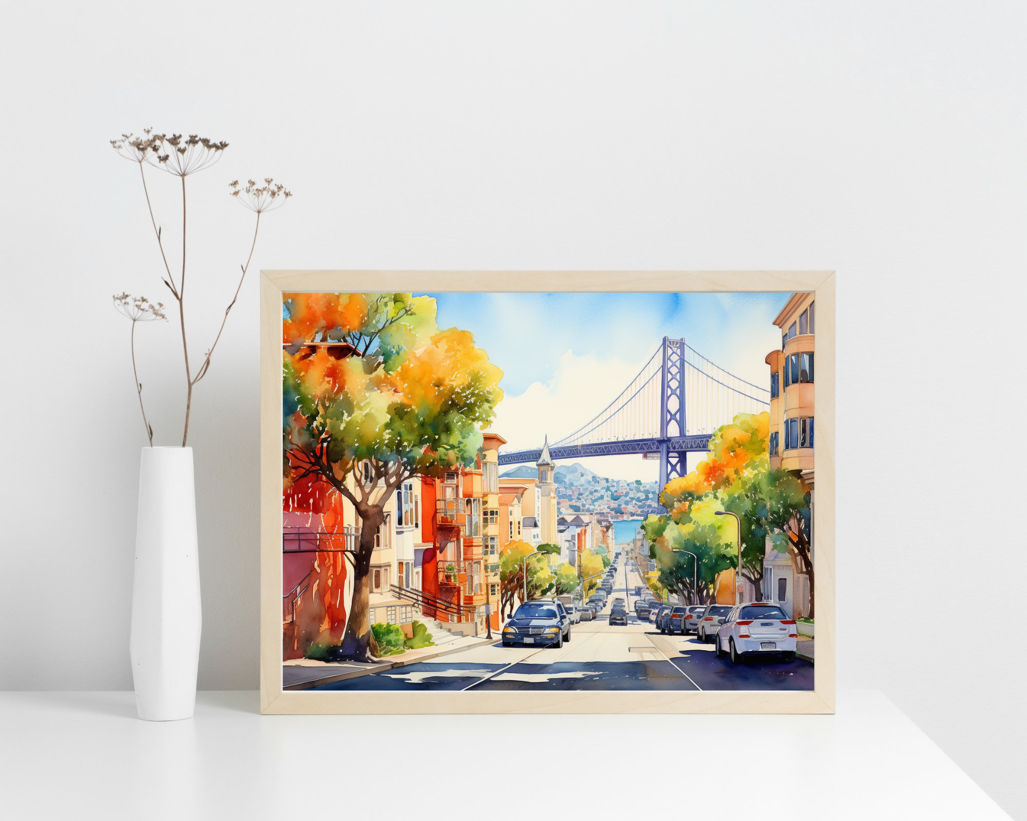 SF Bay Bridge Skyline preview 2