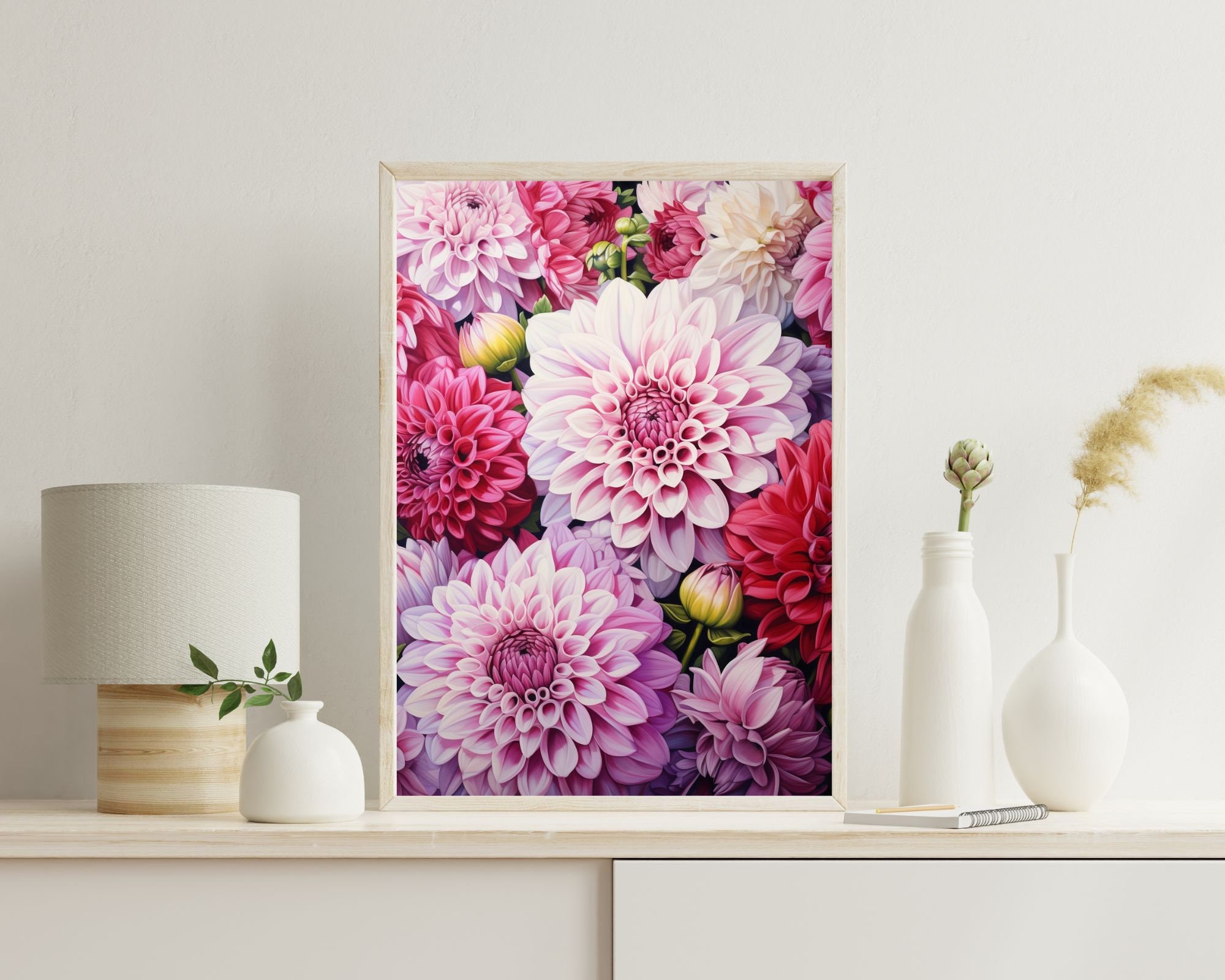 Vibrant Dahlia Bouquet Arrangement preview 2