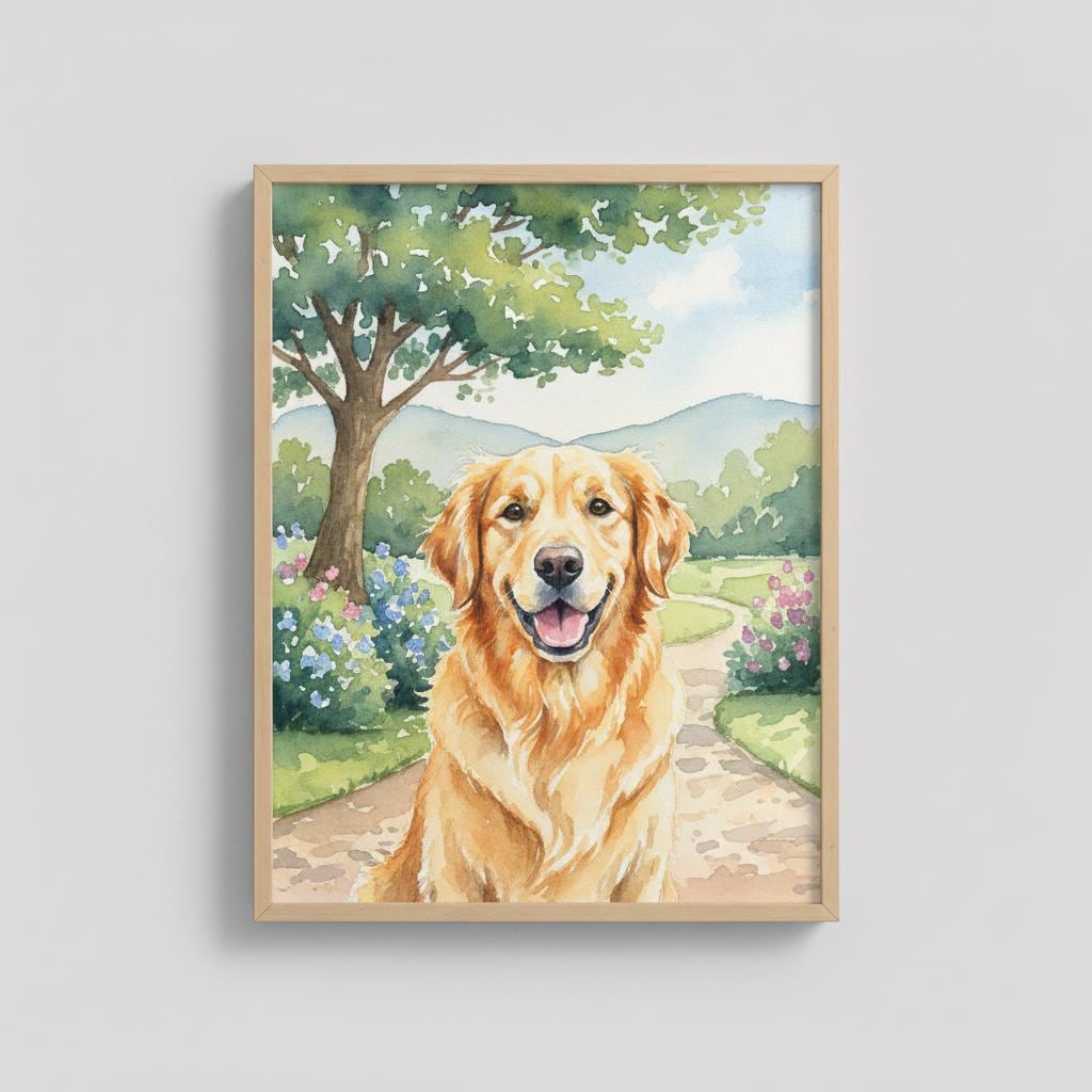 Custom Family Memory Portrait preview 2